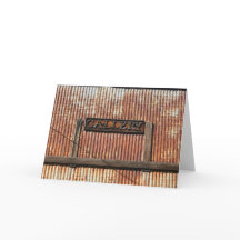 Tarjeta en blanco de la galería