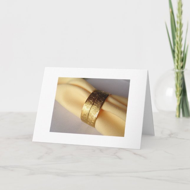 Tarjeta en blanco de la invitación (Anverso)