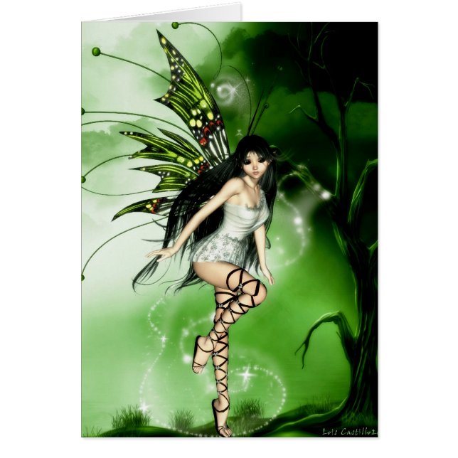 Tarjeta en blanco de la magia II de Fae (Frente)