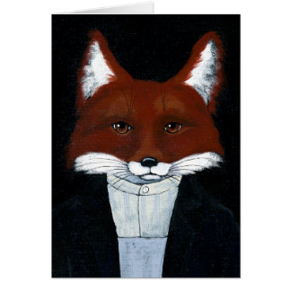 Tarjeta en blanco de la parodia gótica americana