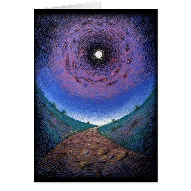 Tarjeta en blanco de la "serie continua" (Frente)