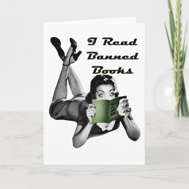 Tarjeta en blanco de libros prohibidos (Anverso)