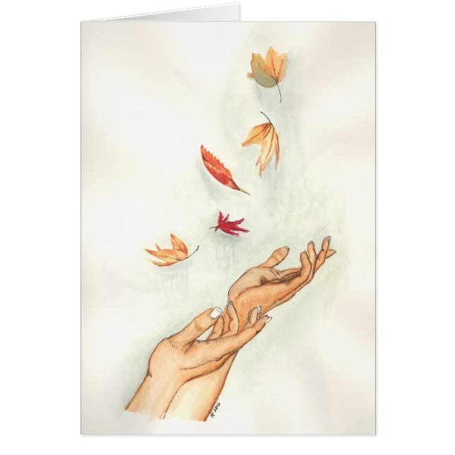 Tarjeta en blanco de ofrecimiento (Frente)