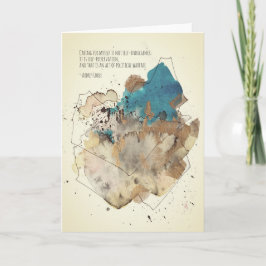 Tarjeta en blanco de presupuesto de autocuidado de