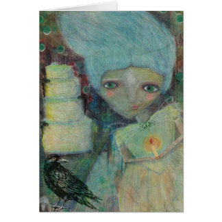 Tarjeta en blanco de Srta. Haversham