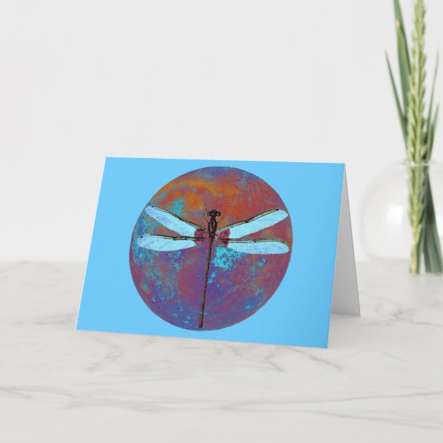 Tarjeta en blanco de vuelo de dragón (Anverso)