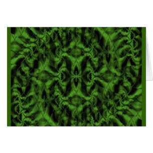 Tarjeta en blanco del ajenjo