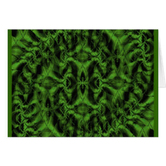 Tarjeta en blanco del ajenjo