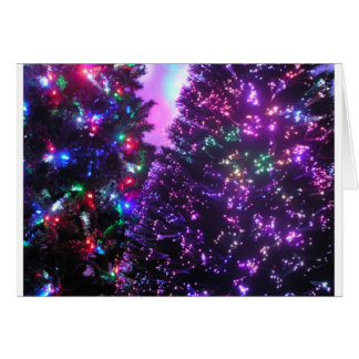 Tarjeta en blanco del árbol