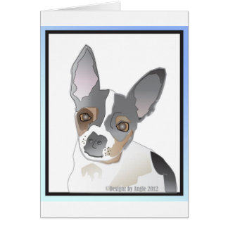 Tarjeta en blanco del diseño gráfico de Claire