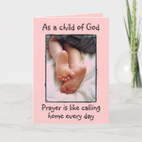 Tarjeta en blanco del hijo de Dios