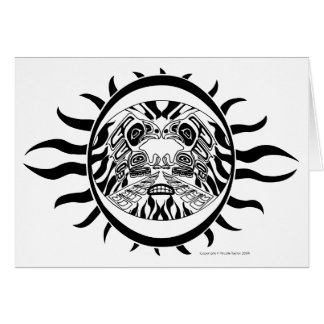 Tarjeta en blanco del hombre de Thunderbird