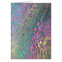 Tarjeta en blanco del pavo real