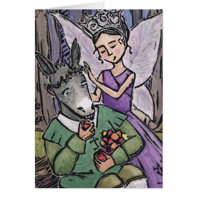 Tarjeta en blanco del pleno verano (Frente)