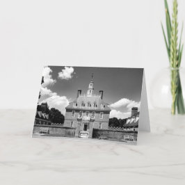 Tarjeta en blanco - el palacio del gobernador