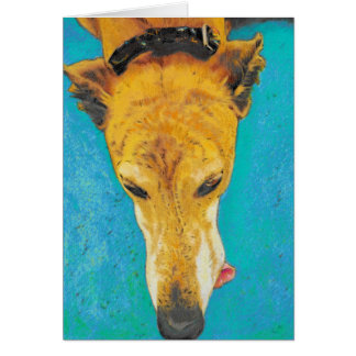Tarjeta en blanco ETS del galgo