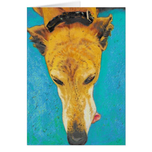 Tarjeta en blanco ETS del galgo (Frente)