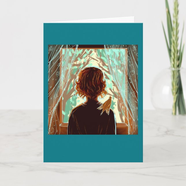 Tarjeta en blanco introspectiva de proceso creativ (Anverso)