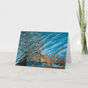 Tarjeta en blanco líquida del barco pesquero de