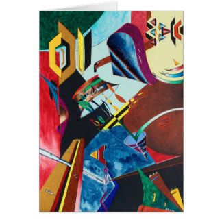 Tarjeta en blanco "musical" de Victor Tilson