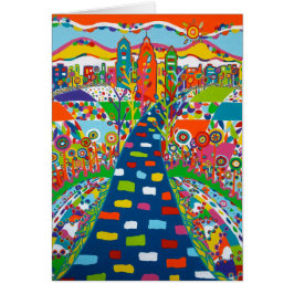 Tarjeta en blanco para el Skyline de Filadelfia