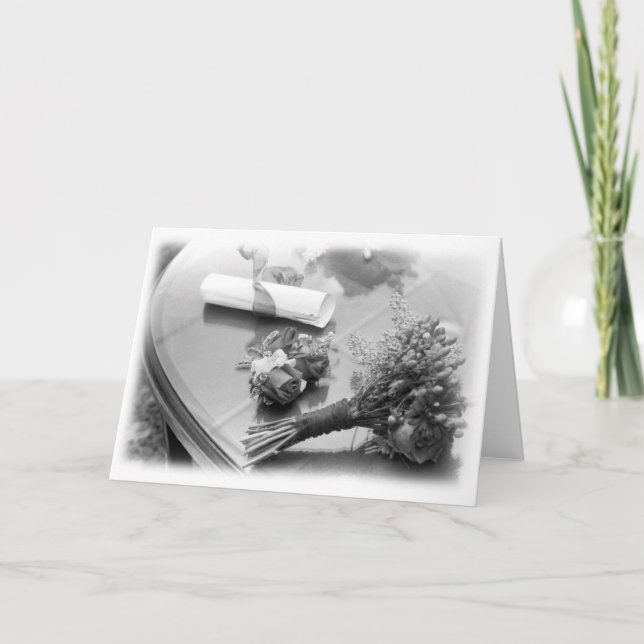 Tarjeta en blanco - pedazos preciosos (Anverso)