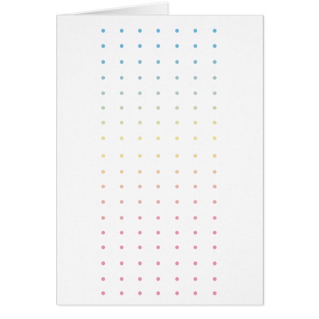 Tarjeta en blanco perforada (Frente)