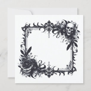 Tarjeta en Blanco Personalizada - Plantilla en Bla