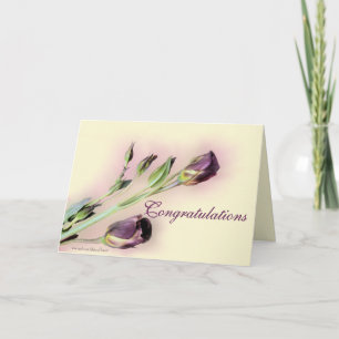 Tarjeta En blanco-personalizar de Congratulatins cualquier