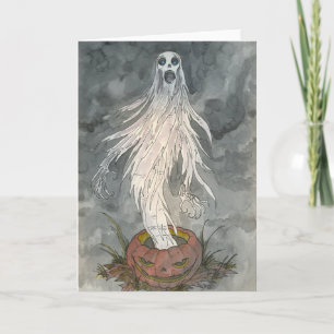 Tarjeta en blanco "Pumpkin Shriek"