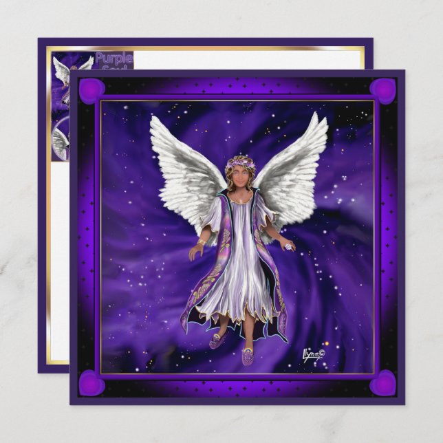 Tarjeta en blanco Purple Soul (Anverso / Reverso)