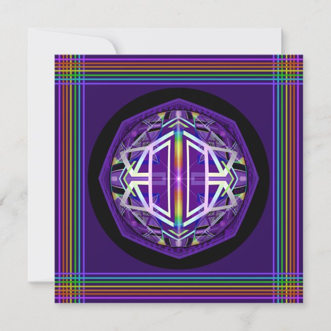 Tarjeta en blanco Purple W3 (Anverso)