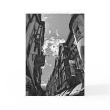 Tarjeta en blanco y negro