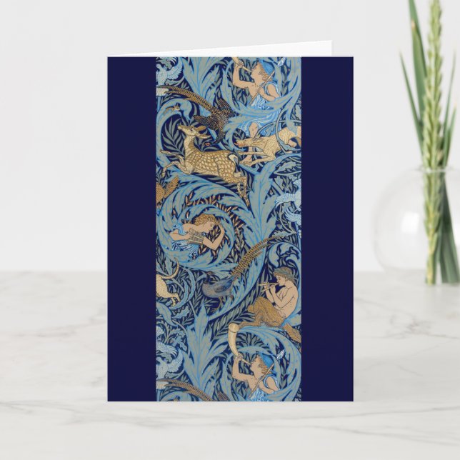 Tarjeta En el bosque (Anverso)