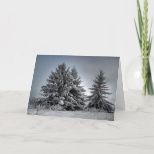 Tarjeta En el espíritu del invierno