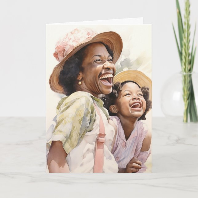 Tarjeta En el idioma del amor: Día de la Madre (Anverso)