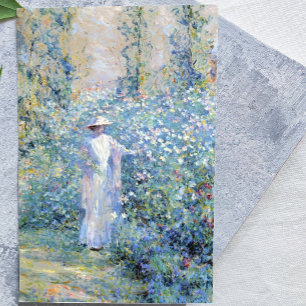 Tarjeta En el jardín