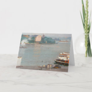 Tarjeta En el muelle William Blair Bruce