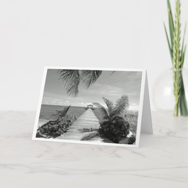 Tarjeta En el océano (Anverso)