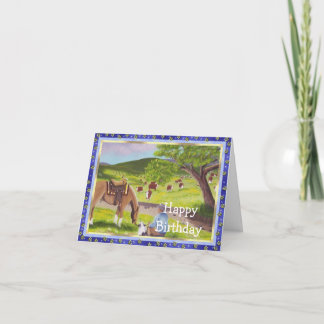 Tarjeta En el país de los dioses ~ Cowboy y Pastor Austral