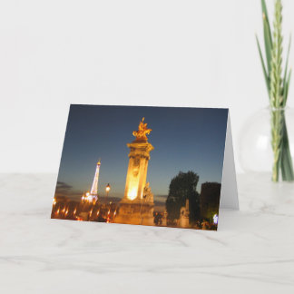 Tarjeta En el puente de Alexander