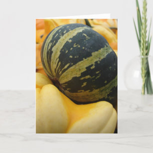 Tarjeta En el remiendo de la calabaza