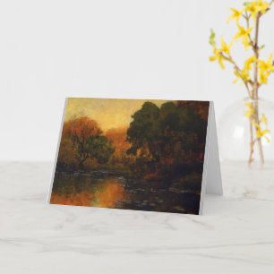 Tarjeta En el río San Antonio -Robert Julian Onderdonk