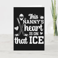 En Esa Niñera De Hockey Sobre Hielo Abuela Jugador