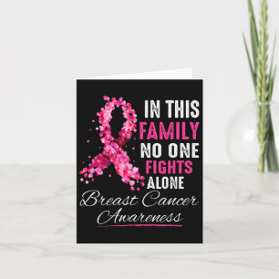Tarjeta En Esta Familia Nadie Lucha Solo Contra El Cáncer