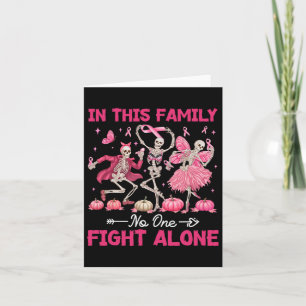Tarjeta En Esta Familia Nadie Lucha Solo Contra El Cáncer 