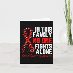 Tarjeta En Esta Familia Nadie Lucha Solo Contra El Cáncer