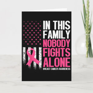 Tarjeta En Esta Familia Nadie Lucha Solo Contra El Cáncer 