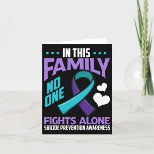 Tarjeta En esta familia nadie lucha solo contra el suicidi