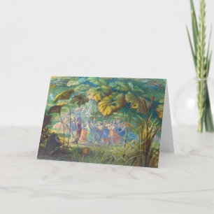 Tarjeta En Fairyland: Una danza Elfin